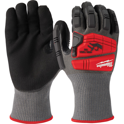 Impact & Cut-Resistant Gloves, Size X-Large, 18 Gauge, Nitrile Coated, ANSI/ISEA 105 Level 5 Ottawa Fastener Supply