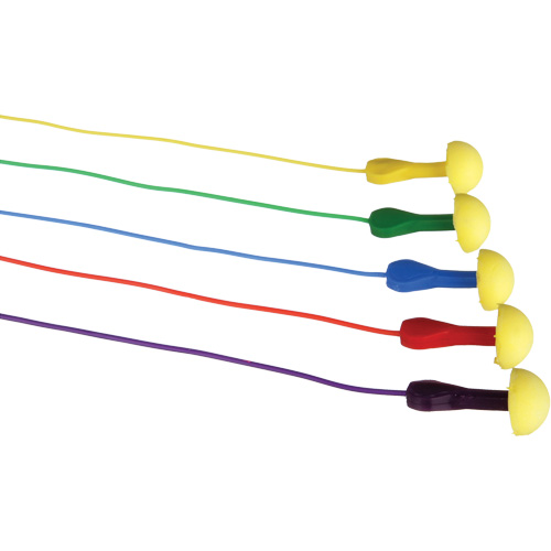 Bouchons d'oreilles rapides de style capsule E-A-R, Avec cordon, Vrac - Sachet coussin, 25 dB NRR, Taille unique Ottawa Fastener Supply