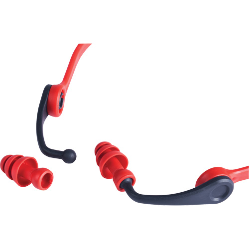 Replacement Banded Flanged Ear Plugs, 25 dB NRR, One-Size Ottawa Fastener Supply