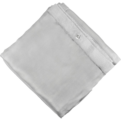 Silica Cloth Fiberglass Blanket, 6' W x 6' L, Rated Up To 1800 °F Ottawa Fastener Supply