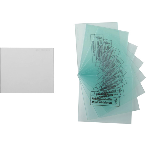 Internal Safety Plate for Translight 555 + Premium Auto Darkening Helmet, For Use With HSL-1, HSL-2 and Huntsman Ottawa Fastener Supply