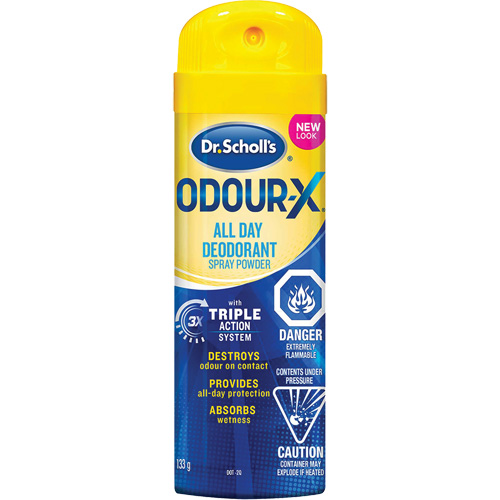 Dr. Scholl's&reg; Odour Destroyers&reg; All-Day Foot Deodorant Spray Powder Ottawa Fastener Supply