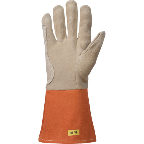 Gants de soudage TIG, Cuir fleur de daim, Taille Moyen Ottawa Fastener Supply