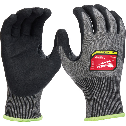 High-Dexterity Dipped Gloves, Size Small, 18 Gauge, Nitrile Coated, Nylon/Polyethylene/Tungsten Shell, ASTM ANSI Level A9/EN 388 Level F Ottawa Fastener Supply