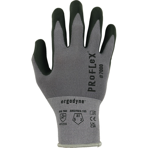 Gants enduits ProFlex 7000, Taille Petit, Calibre 15, Rev&ecirc;tement Mousse de nitrile, Enveloppe en Nylon/Spandex, ASTM ANSI niveau A1/EN 388 niveau 1/EN 388 niveau A Ottawa Fastener Supply