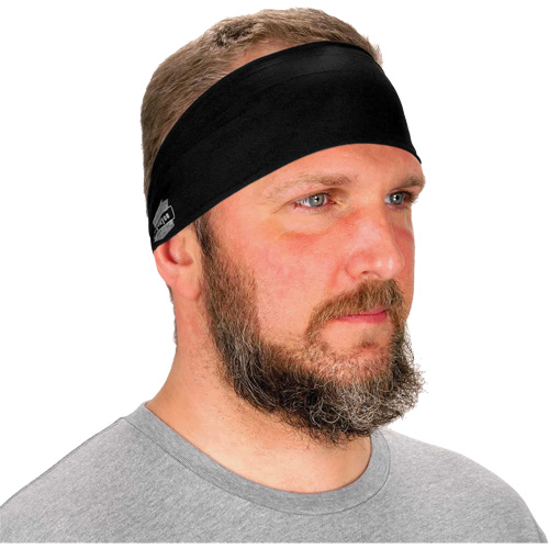 Chill-Its 6634 Cooling Headband, Black Ottawa Fastener Supply