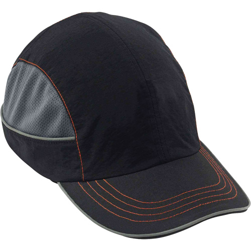 Skullerz 8950XL Bump Cap with Long Brim, Black Ottawa Fastener Supply