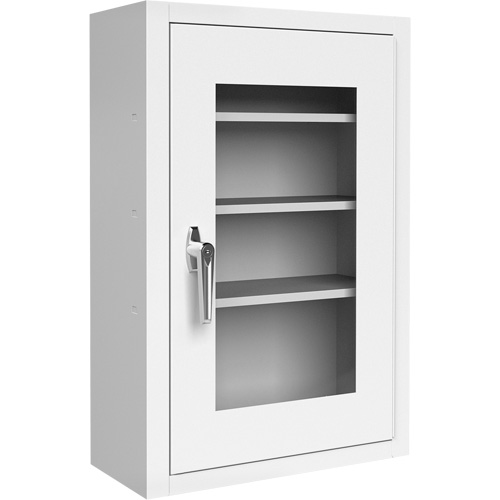Lockable Medicine Cabinet with Plexiglas Door Ottawa Fastener Supply