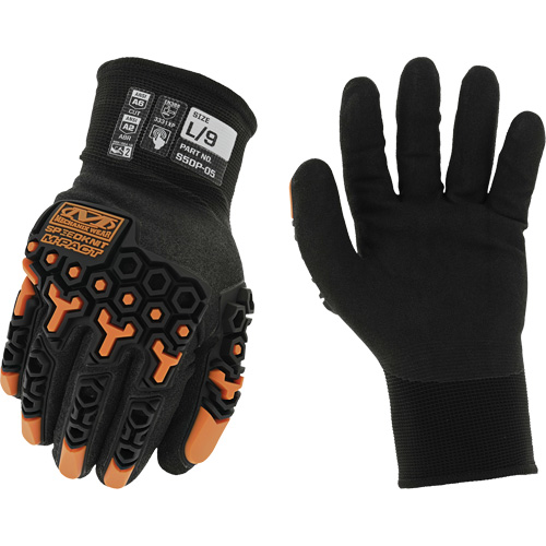 Gants thermiques Speedknit M-Pact, 7, Paume en Nitrile, Poignet Poignet en tricot Ottawa Fastener Supply
