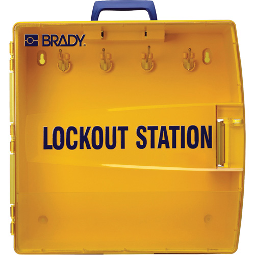Ready Access Lockout Station, None Padlocks, 40 Padlock Capacity, Padlocks Not Included Ottawa Fastener Supply