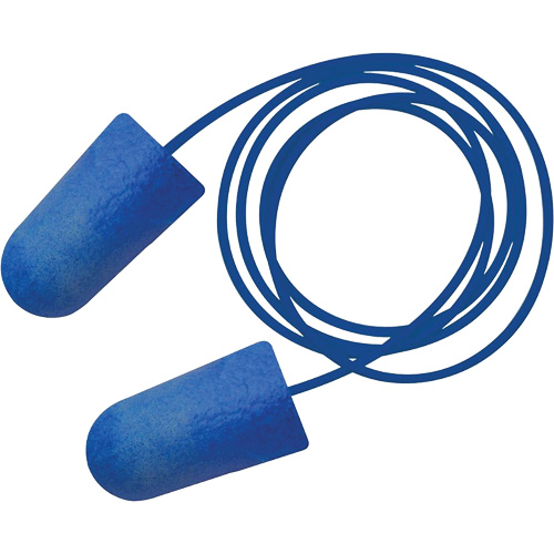 Food Pro Bullet BioSoft BioBased Metal Detectable Earplugs, Corded, One-Size, Bulk - Box, 32 NRR dB Ottawa Fastener Supply