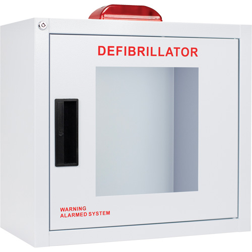Standard Large AED Cabinet with Alarm & Strobe, Zoll AED Plus&reg;/Zoll AED 3/Cardio-Science/Physio-Control For, Non-Medical Ottawa Fastener Supply