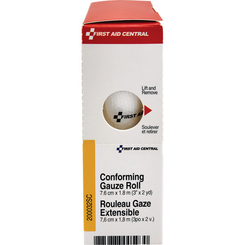 Recharge de bandage en gaze &eacute;tirable et conforme SmartCompliance, Rouleau, 6' lo x 3" la, St&eacute;rile, Dispositif m&eacute;dical Classe 1 Ottawa Fastener Supply