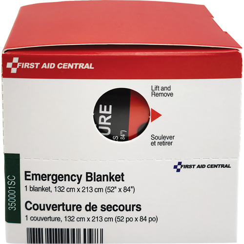 SmartCompliance&reg; Refill Emergency Blanket, Mylar Ottawa Fastener Supply