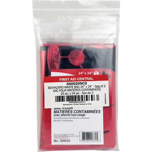 Recharge de sacs &agrave; d&eacute;chets SmartCompliance, Biorisque, 24" lo x 24" la Ottawa Fastener Supply