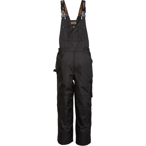Thor 300D Trilobal Bib Pants, Large, Polyester, Black Ottawa Fastener Supply