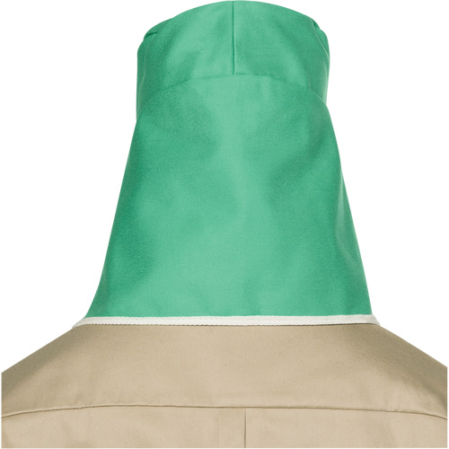 Weldlite Welding Cap With Neck Drape, One Size, Green Ottawa Fastener Supply