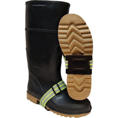 Icetred Mid-Sole Traction Device with Non-Defined Heel, Rubber/Tungsten Carbide, Stud Traction, One Size Ottawa Fastener Supply