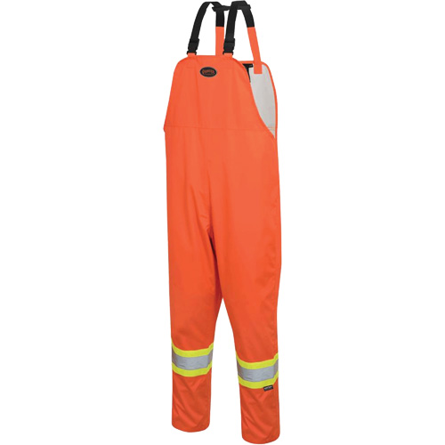 5627 Salopettes The Rock 300D, Polyester, Moyen, Orange haute visibilit&eacute; Ottawa Fastener Supply