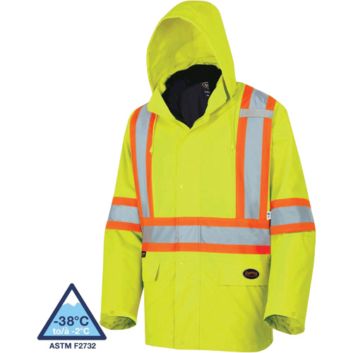 5633 The Rock 3-in-1 Parka, High Visibility Lime-Yellow, X-Small Ottawa Fastener Supply