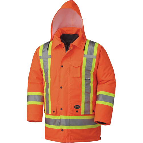 5020 Waterproof 7-in-1 Parka, High Visibility Orange, Small Ottawa Fastener Supply