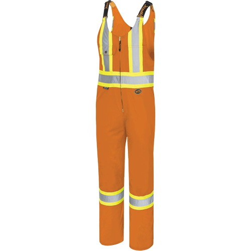 6617T Overalls, Polyester, 40, High Visibility Orange Ottawa Fastener Supply