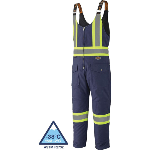 5536 Combinaison en toile de coton matelass&eacute;e, Coton, Petit, Bleu marin Ottawa Fastener Supply