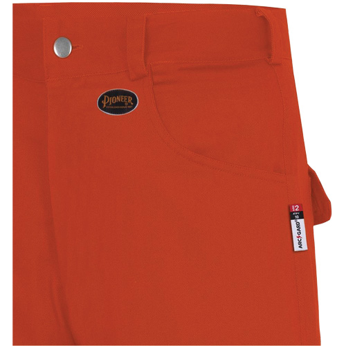7765 FR-Tech&reg; 88/12 Arc Rated High-Visibility Safety Cargo Pants, 30, x 32, High Visibility Orange, 10 cal/cm² Ottawa Fastener Supply