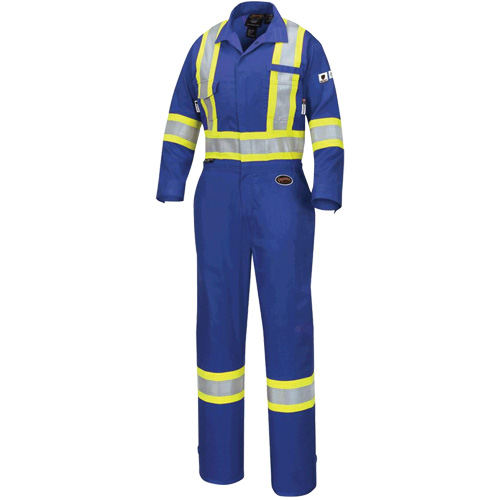 7704W FR-Tech&reg; Women's FR/Arc-Rated Coveralls, Size X-Small, Royal Blue, 10 cal/cm² Ottawa Fastener Supply