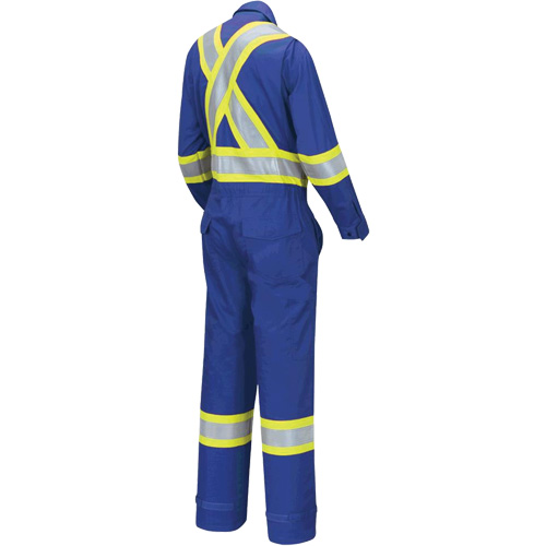 7704W FR-Tech&reg; Women's FR/Arc-Rated Coveralls, Size X-Small, Royal Blue, 10 cal/cm² Ottawa Fastener Supply