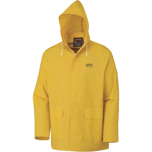 577 3-Piece Rain Suit, Polyester/PVC, 6X-Large, Yellow Ottawa Fastener Supply