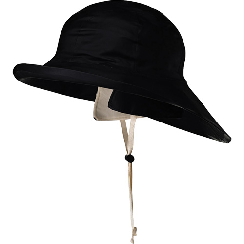 D5050 Chapeau Sou'wester traditionnel noir Dry King, Petit, Noir, Caoutchouc Ottawa Fastener Supply