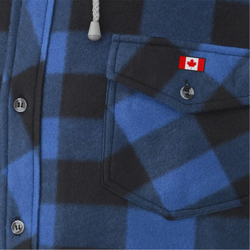 415SS Chemise &agrave; capuche matelass&eacute;e, Hommes, Petit, Multicolore Ottawa Fastener Supply