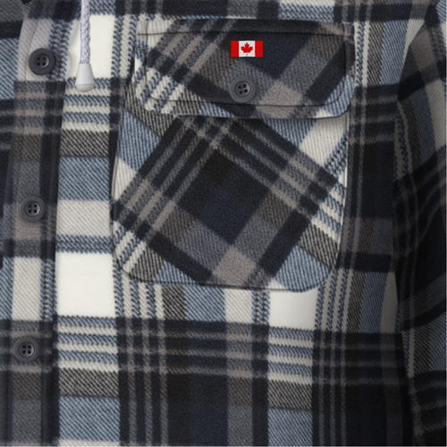 415BG Chemise &agrave; capuche matelass&eacute;e, Hommes, T-petit, Multicolore Ottawa Fastener Supply