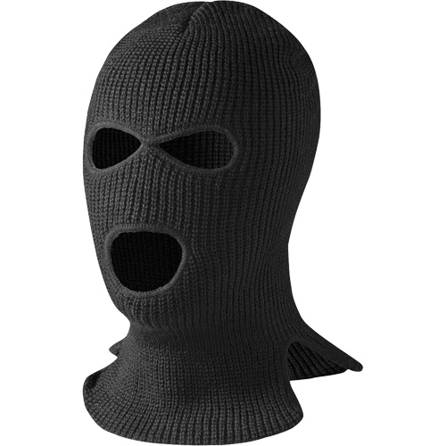 560-B 3-Hole Balaclava, Acrylic, Black Ottawa Fastener Supply