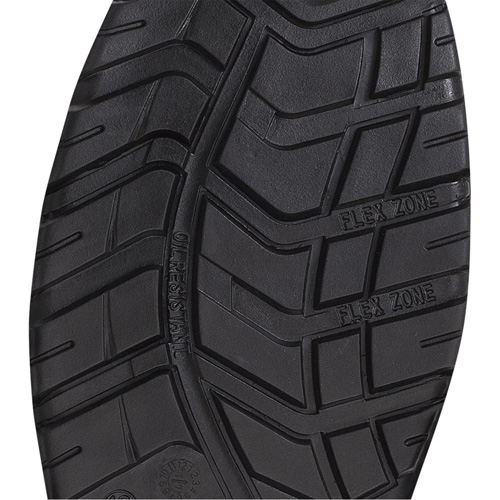 1028 Bottes de travail 8" marron, Cuir, Embout Acier, Taille 10 Ottawa Fastener Supply