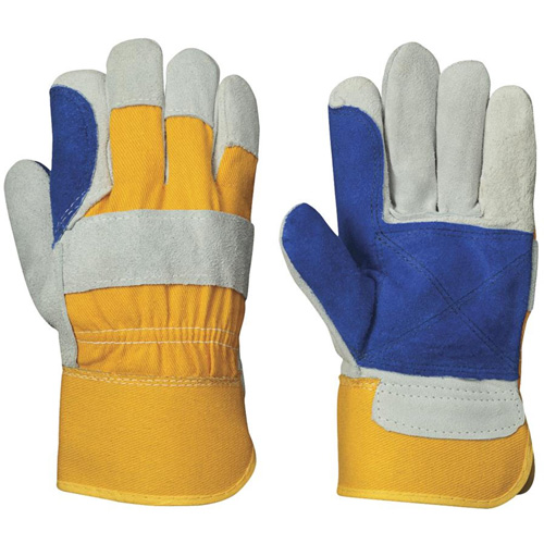 545 Fitter's Gloves, One Size, Split Cowhide Palm Ottawa Fastener Supply