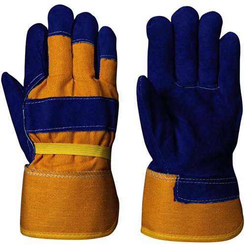 655 Insulated Fitter's Gloves, One Size, Split Cowhide Palm, Boa Inner Lining Ottawa Fastener Supply