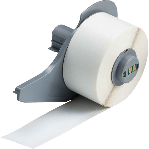Ruban adh&eacute;sif permanent toutes saisons pour &eacute;tiquettes, Vinyle, Blanc, Largeur de 1" Ottawa Fastener Supply