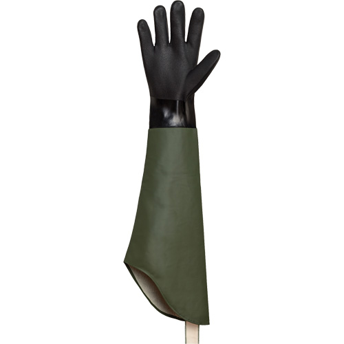 Gants r&eacute;sistants aux produits chimiques Chemstop, PVC, Doublure en Ouat&eacute;e Ottawa Fastener Supply