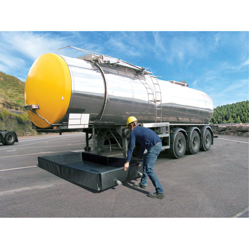 Ultra-Tanker Berm, 374 US gal. Capacity, 5' W x 10' L x 12" H, Foam Wall Ottawa Fastener Supply