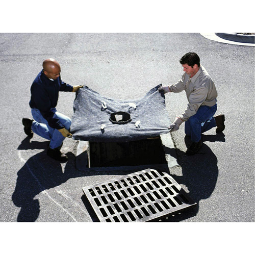 Recycled Ultra-Drain Guard&reg; Catch Basin Insert, Oil & Sediment, 48" L x 36" W Ottawa Fastener Supply