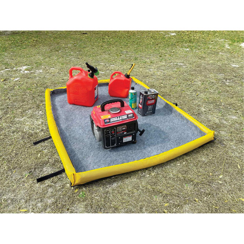 Large Ultra-Filter Pad, 3.3 US gal. Capacity, 5' W x 4' L x 3" H, Foam Wall Ottawa Fastener Supply