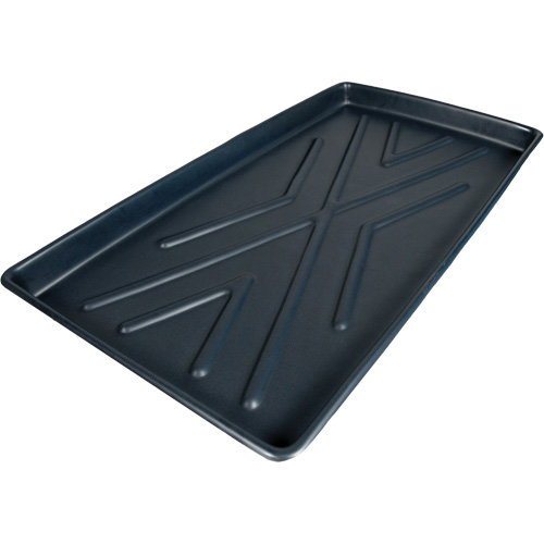 Single-Tray Ultra-Rack Containment Tray&reg;, 44" L x 23.5" W x 2.8" H, 8 US gal. Spill Capacity Ottawa Fastener Supply