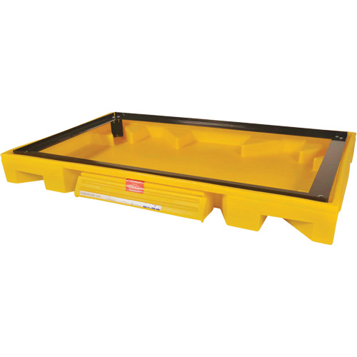 Double Drum Ultra-Safety Cabinet Bladder System&reg;, 63" L x 38.5" W x 6.3" H, 3000 lbs. Load Capacity Ottawa Fastener Supply