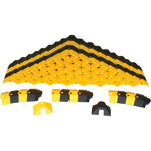 Bulk Box Ultra-Sidewinder Cable Protection System – 24 pieds, 288" x 9,8" x 1,4", 2000 lb (1 tonne) Ottawa Fastener Supply