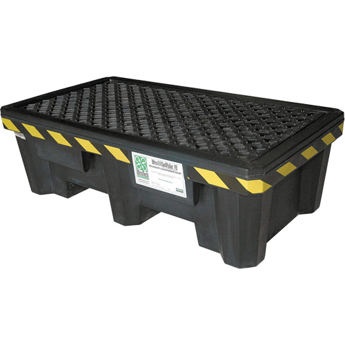 2-Drum Economy Ultra-Spill Pallet&reg;, 66 US gal. Spill Capacity, 53" x 29" x 16.5" Ottawa Fastener Supply