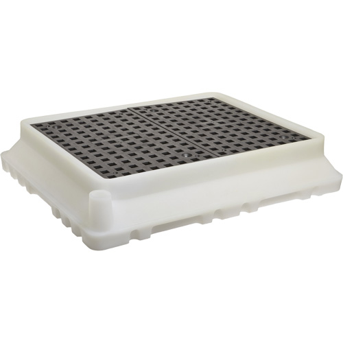 P4 Ultra-Spill Tray&reg;, 17" L x 21" W x 4" H, 2.9 US gal. Spill Capacity Ottawa Fastener Supply