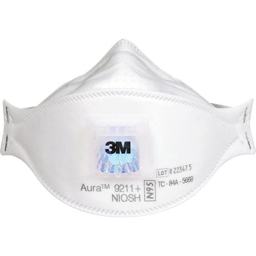Aura 9211+ Particulate Respirator, N95, NIOSH Certified Ottawa Fastener Supply