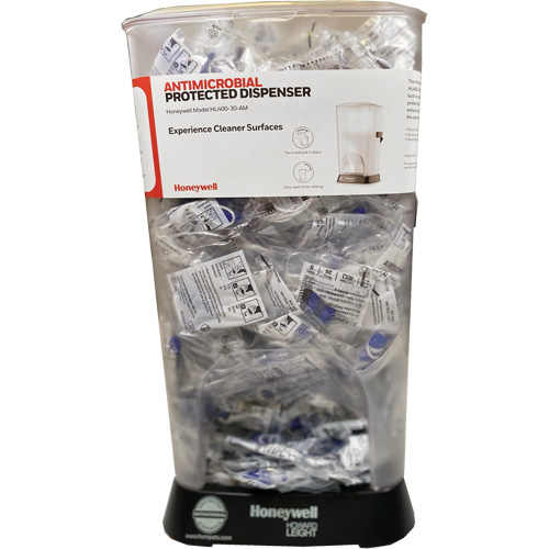 Distributeur de bouchons doreille filaires HL400 AM avec boîte de bouchons doreille AS-30W Ottawa Fastener Supply